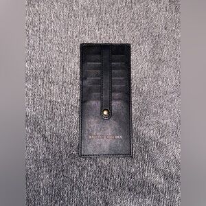 Badgley Mischka Black Card Holder